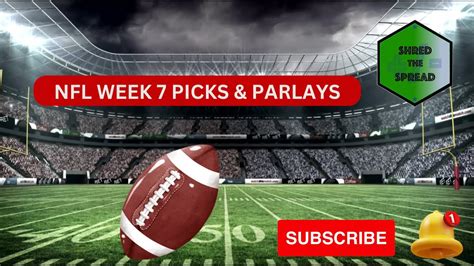 NFL Parlays Week 7 .